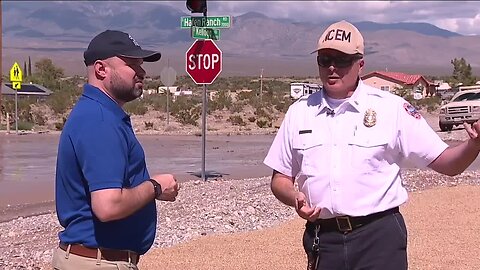 Pahrump residents deal with flooding on heels of tropical storm system