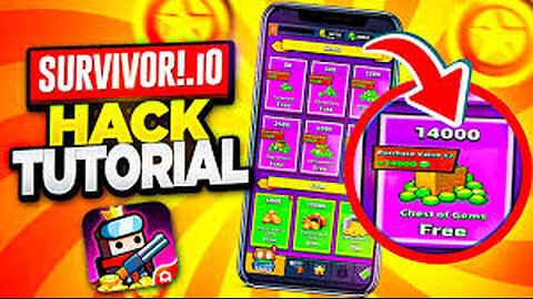 Survivor!.io HACK/MOD Unlimited Gems & Ammo - iOS iPhone iPad Android MOD APK