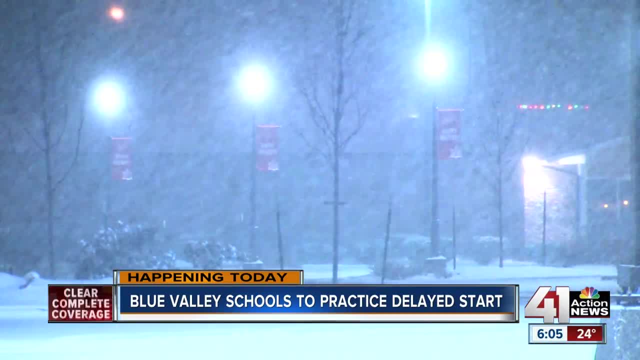 Blue Valley Schools to practice delayed start
