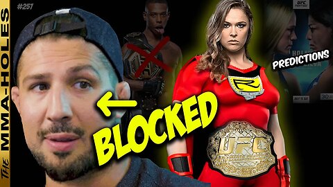 SCHAUB BLOCKED US & here is why.. Jamahal Hill VACATES BELT + ROUSEY return + UFC Vegas 77 Best Bets