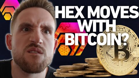 🔥 HEX Crypto is Correlated to Bitcoin? #HEX #btc