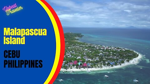 Bounty Beach, Malapascua Island, Cebu, Philippines - Cinematic aerial drone video