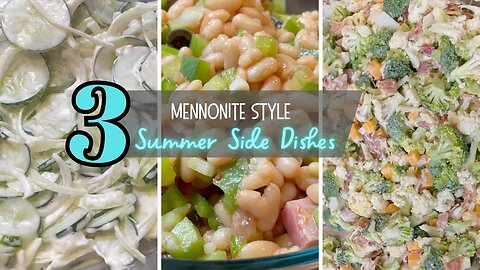 3 Plain & Simple Summer Salads for cookouts THIS WeekEND!