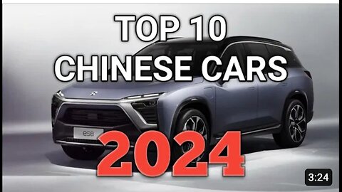 Futuristic Ride: Top 10 Chinese Cars of 2024
