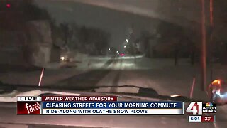 Latest winter storm no problem for Olathe road crews