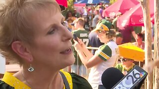 Packers fans party in Dallas