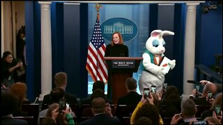 Easter Bunny Makes An Appearance At The WH Press Briefing
