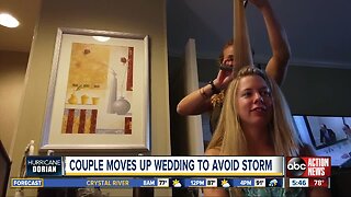 Couple scrambles to get married in Jupiter ahead of Dorian