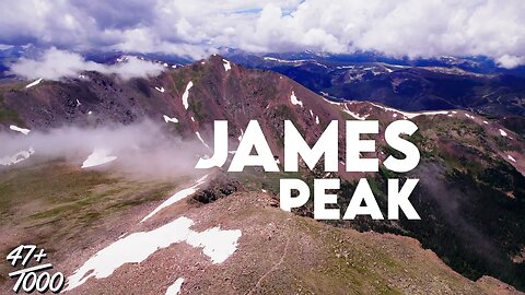 Hiking James Peak, St. Mary's Glacier, Colorado | 47+/1000 | SUMMIT FEVER (Sony A7siii | DJI Air 2s)