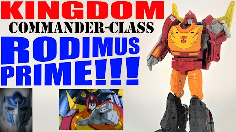 Transformers War for Cybertron - Kingdom Rodimus Prime Review