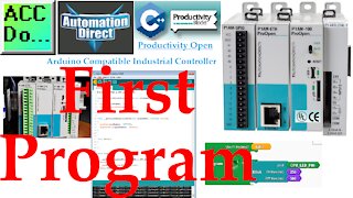 Productivity Open P1AM Industrial Arduino First Program