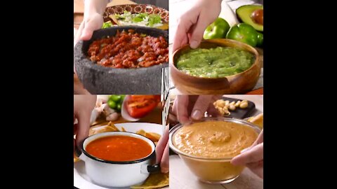 4 Mexican sauces