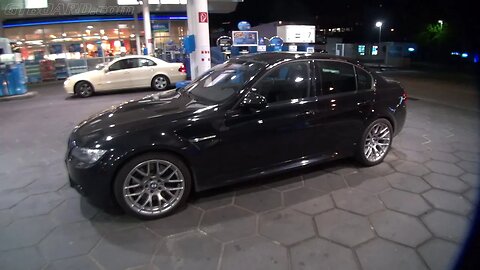 Top speed BMW M3 E90 DKG at Autobahn without top speed limiter GPS-verified testing