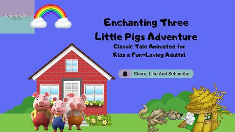 Piggy Tales: Unveiling the Epic Adventure of the Three Little Pigs!