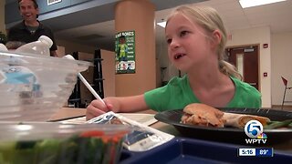 Students test new school menu items