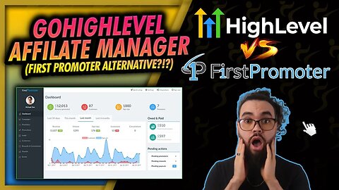 GoHighLevel Affiate Manager Tutorial 👥🚀 New Feature FirstPromoter Alternative GHL All In One CRM