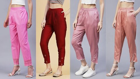 Trending Huge Collection Of Women's Trousers & Pants At Low Offer Price & Discounts Try Haul Sale