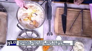 National Pasta Day: How to make Butternut Squash Fettuccine Alfredo
