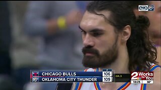 Steven Adams Hits Game-Winning Free Throw, Gives Hilarious Postgame Interview