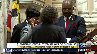 Adrienne Jones elected as new house speaker
