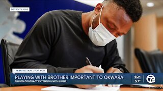 Lions DE Romeo Okwara signs contract extension