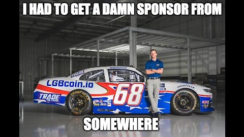 Let’s Go Brandon Crypto Coin Will Sponsor NASCAR Driver Brandon Brown Because No One Else Will