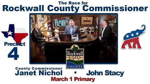 117: Candidate Forum for Pct 4, County Commissioner, Rockwall TX