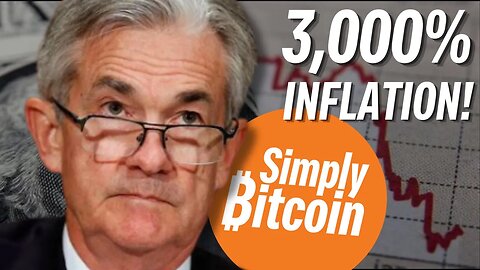 THE FED HITS 3,000% HISTORICAL INFLATION | BITCOIN NEWS