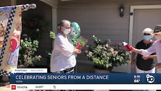 'Masquerade Brigade' helps elderly celebrate birthdays from a distance