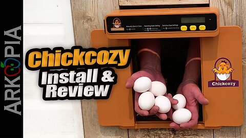 Chickcozy Automatic Chicken Door - Full Install, Overview, & Review. 10 out of 10