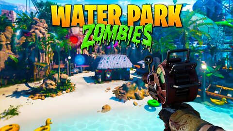 Side Easter Eggs! - WATER PARK ZOMBIES (BO3 Custom Zombies)