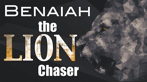 CFC Sunday Sermon - October 29, 2023 - Benaiah The Lion Chaser