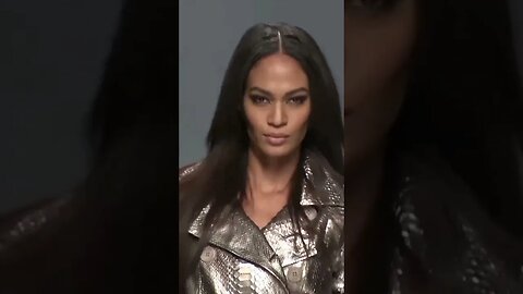 Joan Smalls in Blumarine Fall/Winter 2012 FashionShow