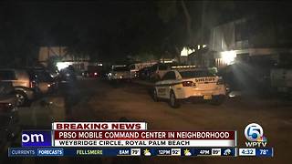 Heavy deputy presence in Royal Palm Beach neighborhood overnight