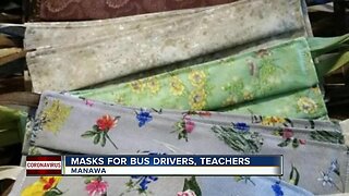 Masks for bus drivers, teachers