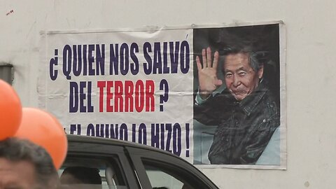 Peru: supporters of Fujimori outside prison as court orders release