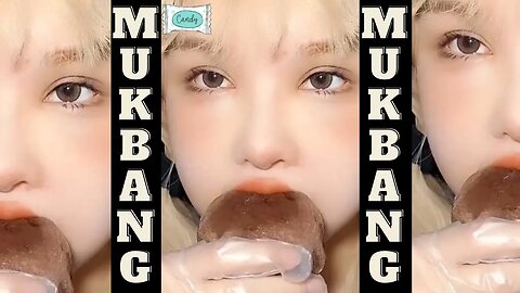 Eating Satisfying Mochi Mukbang chew ASMR #mukbang #asmreating #kwaimukbangshow #viral #mochiasmr