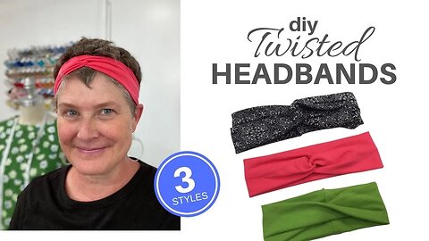 DIY TWITSTED HEADBANDS | 3 Easy-To-Make Styles