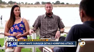 Great white survivor details horrifying attack