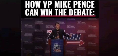 Charlie Kirk: How VP Pence Can Win