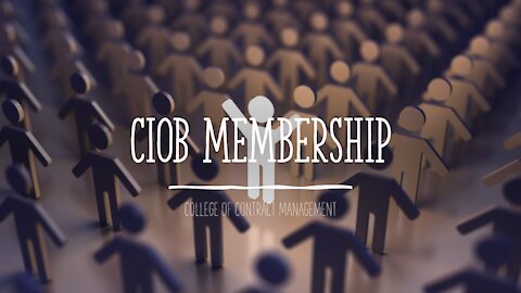 CIOB Membership | CCM