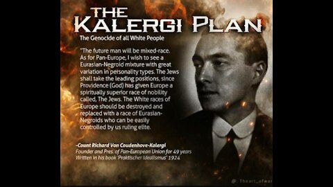 Genocide of All White People World Sees Kalergi Plan Playing Out In USA Europe Critical Race Theory