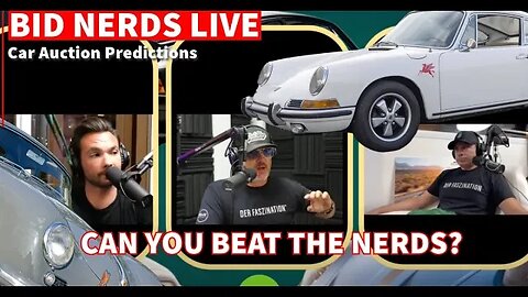 Bid Nerds Live Bring a Trailer, Hagerty Marketplace, PCAR Market, and Cars & Bids Predictions