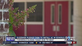 Olszewski pledges $16 million towards new school air conditioning units