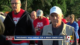 Thousands 'Walk Ahead' for a brain tumor cure