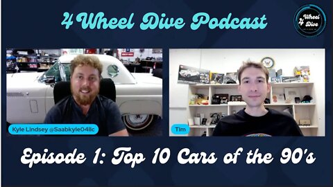 4 Wheel Dive Podcast Episode 1: Our Top 10 Cars Of The 90's!