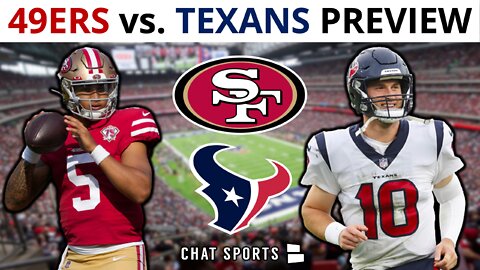 49ers vs. Texans Preseason Preview | All Eyes On Trey Lance