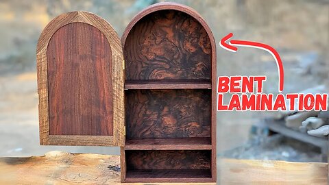 Building a Bent Lamination Cabinet