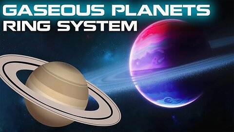 WHY DO ROCKY PLANETS DON'T HAVE RINGS AND MOONS, BUT GASEOUS PLANETS DO HAVE?
