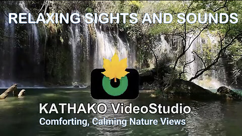 Relaxing, Calming. Comforting Music, with Nature, Waterfalls, Rivers, Streams, Meditation Sounds
